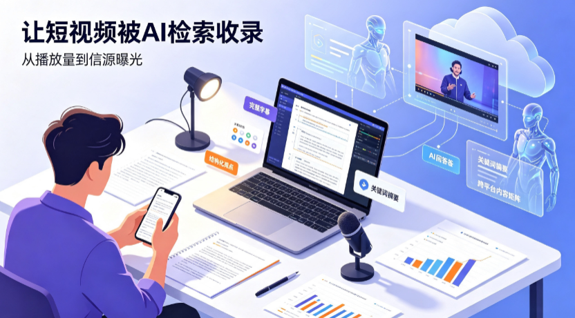 自贡短视频创作者新必修课：吃透 GEO 优化，让抖音内容被豆包、DeepSeek、元宝智能体收录